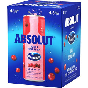 Absolut Ocean Spray Vodka Cranberry RTD