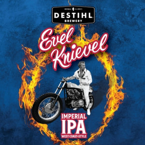 Image of Destihl Evel Knievel Imperial Indian Pale Ale IPA Beer from Destihl Brewery