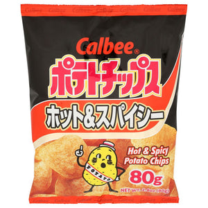 Calbee Hot n' Spicy Potato Chips