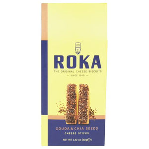 Roka Gouda Sticks with Chia Seeds