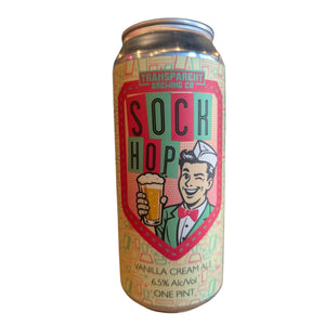 Transparent Sock Hop Vanilla Cream Ale