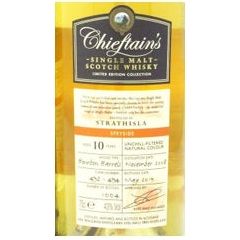 Image of Chieftain's Strathisla 10 Year Single Malt Scotch Whisky from Chieftain's