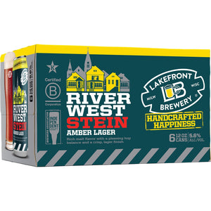 Lakefront Riverwest Stein Amber Lager