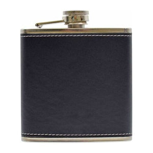 Image of Black Leather Flask from manufacturer