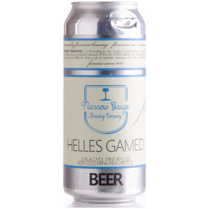Image of Narrow Gauge Brewing Company Helles Gamed - Single from Narrow Gauge Brewing Company