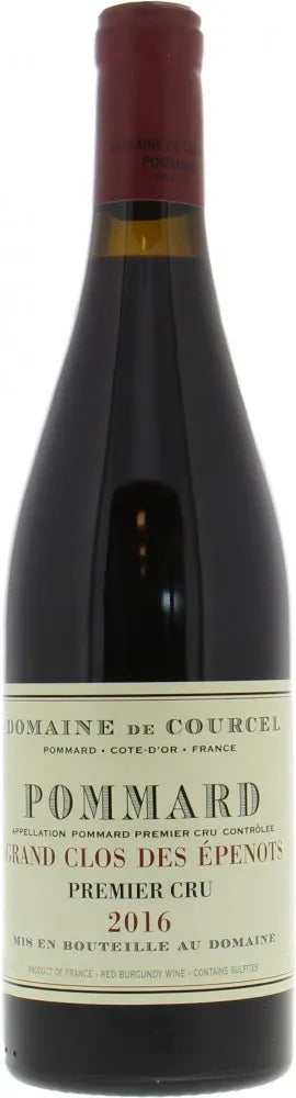 Domaine Courcel Pommard Les Clos Grand Epenots 1er Cru 2016