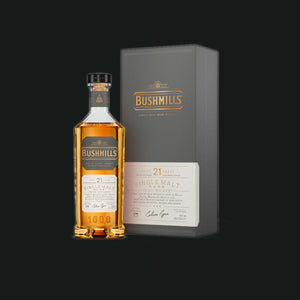 Image of Bushmills 21 Year Old Single Malt Irish Whiskey from Bushmills Distillery