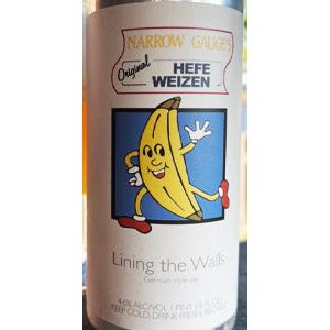 Image of Narrow Gauge Brewing Company Lining the Walls Hefeweizen - Single from Narrow Gauge Brewing Company