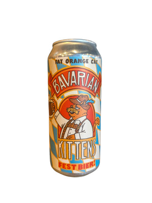 Fat Orange Cat Bavarian Kittens Fest Bier