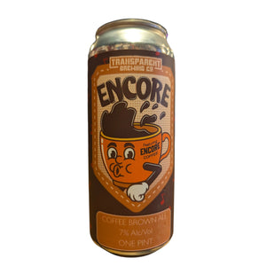 Transparent Encore Coffee Brown Ale