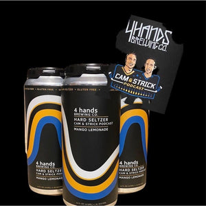 Image of 4 Hands Cam & Strick Podcast Seltzer from 4 Hands Brewing Co.