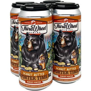 Image of Third Wheel Peanut Butter Porter Time - Single from Third Wheel Brewing