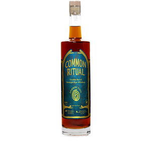 Common Ritual Spinning Vinyl Double Barrel Straight Rye Whiskey