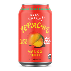 De la Calle Mango Chili Mexican Tepache Soda
