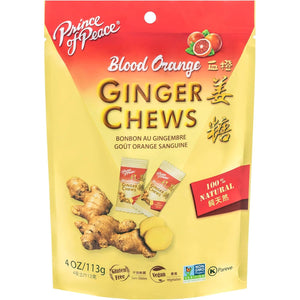 Image of Ginger People Blood Orange Chew from The Ginger People