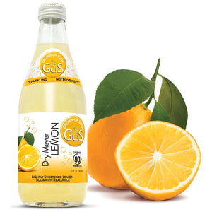 Image of GuS Grown-Up Soda Dry Meyer Lemon from GuS Grown-Up Soda