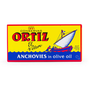 Ortiz Anchovies in Olive Oil Tin