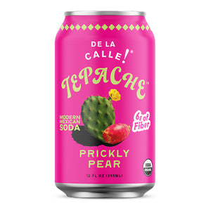 De la Calle Prickly Pear Mexican Tepache Soda