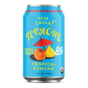 De la Calle Tropical Punch Mexican Tepache Soda