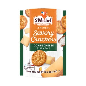 St Michel French Savory Biscuits Comte & Sea Salt