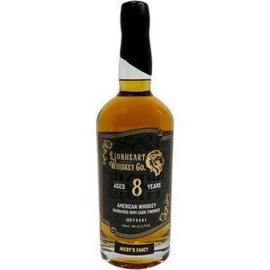 Image of Lionheart Rum Cask 8 Year Bourbon Whiskey from Lionheart Distillery