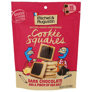Michel et Augustin Dark Chocolate Cookie Squares