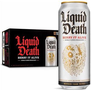 Image of Liquid Death Berry It Alive Sparkling Water With Agave - Single from Liquid Death