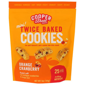 Cooper Street Orange Cranberry Cookies