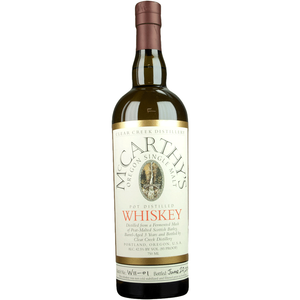 Image of Clear Creek Distillery McCarthy's Single Malt Whiskey from Clear Creek Distillery