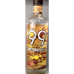 Image of 99 Butterscotch Schnapps Liqueur from 99 Brand