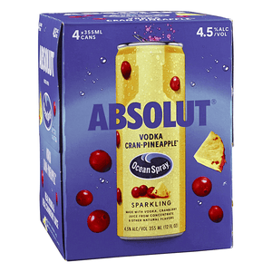 Absolut Ocean Spray Vodka Cran-Pineapple RTD