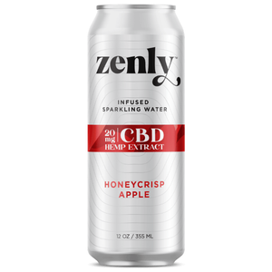 Image of Zenly Honeycrisp Apple CBD Infused Sparklin Water from Zenly