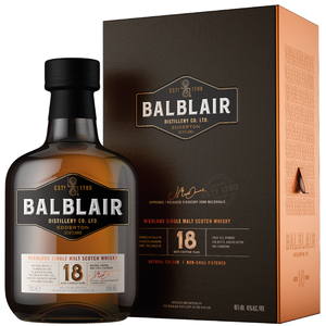 Image of Balblair 18 Year Single Malt Scotch Whisky from Balblair Distillery