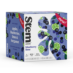 Image of Stem Cider Blueberry Lime - Single from Stem Ciders