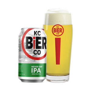 Image of Kansas City Bier Company Never Say IPA Indian Pale Ale Beer from Kansas City Bier Company