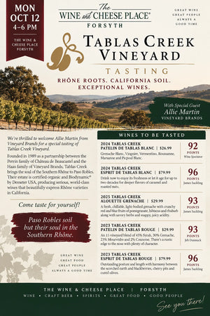 Clayton: Tablas Creek Tasting