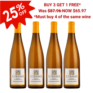 2020 E. Traber Gewurtztraminer Bundle