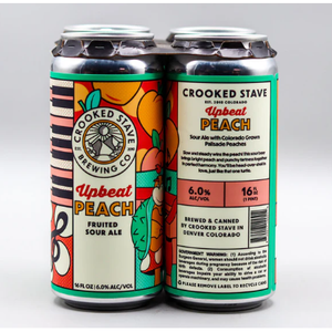 Crooked Stave Brewing Co Upbeat Peach Sour Ale