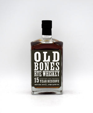 Old Bones Rye Whiskey 15yr Reserve