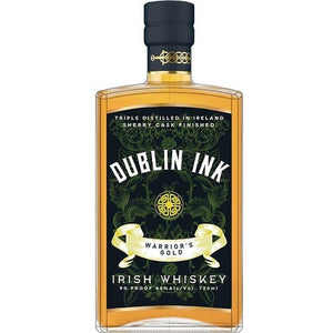 Image of Dublin Ink Warrior's Gold Irish Whiskey from Dublin Ink