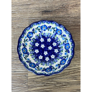 Polish Unikat Scalloped Bowl 4.5in 23