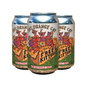 Image of Fat Orange Cat Free Kittens Non-Alcoholic Pils - Single from Fat Orange Cat Brew Co.