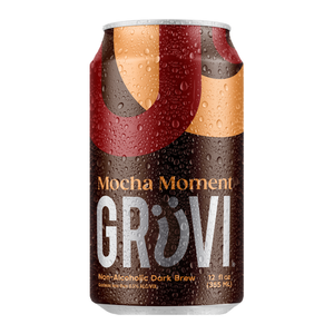Image of Gruvi Mocha Nitro Stout Non-Alcoholic - Single from Gruvi