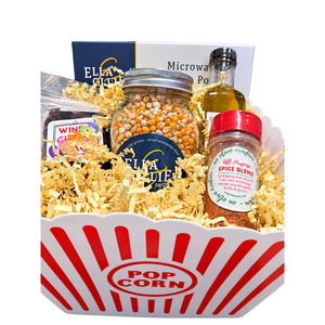 Night at the Movies Popcorn Gift Basket