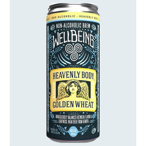 Image of Wellbeing Heavenly Body Non Alcoholic Golden Wheat Beer from Wellbeing Brewing Company