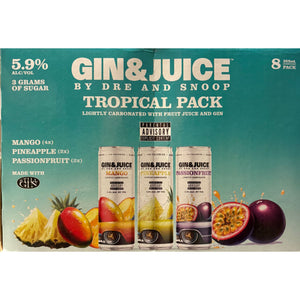 Dre and Snoop Gin & Juice Tropical Pack