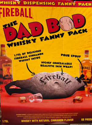 Fireball The Dad Bod Whisky Fanny Pack