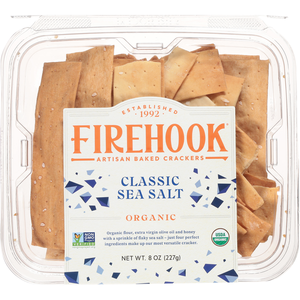 Firehook Classic Sea Salt Crackers 8oz.