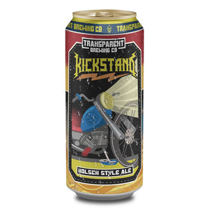 Transparent Kickstand Kolsch Style Ale
