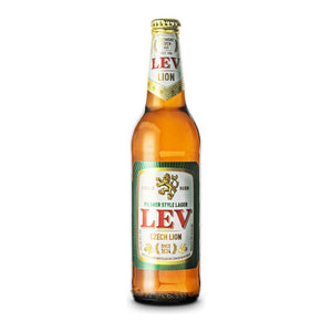 Image of Lev Czech Lion Pilsner Style Lager Beer - Single from Lev Brewery